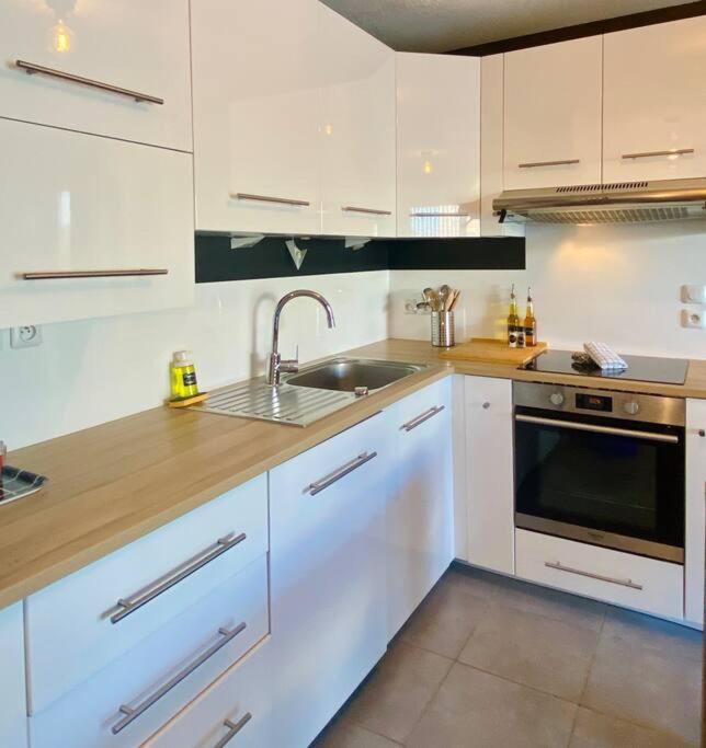 Marcenac - T2 En Residence, Clim, Parking, Terrasse Sete Bagian luar foto