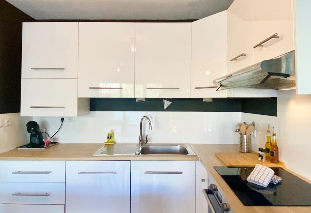 Marcenac - T2 En Residence, Clim, Parking, Terrasse Sete Bagian luar foto